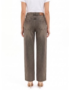 Palazzo-jeans met used-effect van Rinascimento 2
