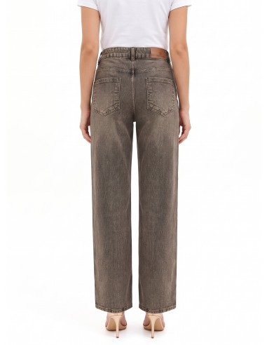Palazzo-jeans met used-effect van Rinascimento