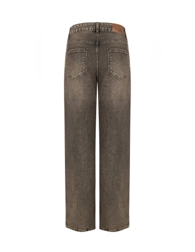 Palazzo-jeans met used-effect van Rinascimento