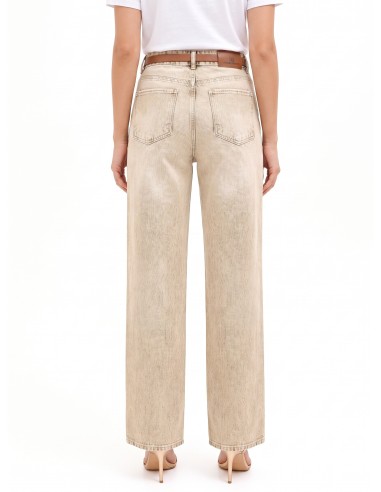 Palazzo-jeans met gebleekt effect van Rinascimento