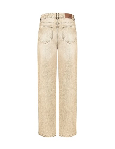 Palazzo-jeans met gebleekt effect van Rinascimento