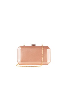 Glitterclutch met ketenriem van Rinascimento