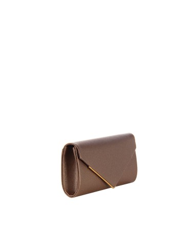 Glitterclutch met metalen detail en kettingschouderriem van Rinascimento