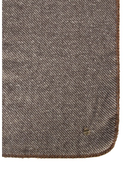 Wool-touch-sjaal met dwarsgestreept effect Rinascimento
