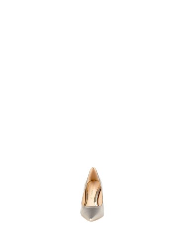 Glitter pumps met stilettohakken en hoge metalen hak van Rinascimento