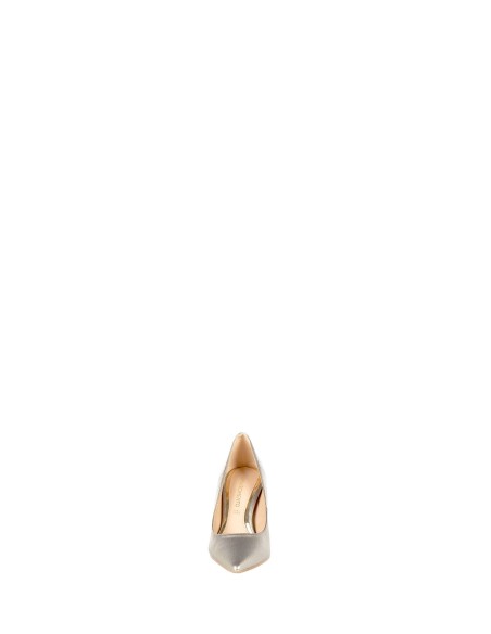 Glitter pumps met stilettohakken en hoge metalen hak van Rinascimento