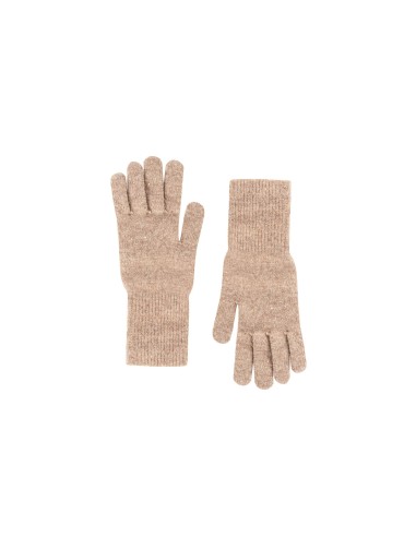 Handschoenen van een viscose-wolmix met micro-pailletten van Rinascimento