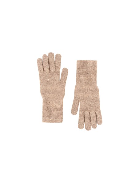 Handschoenen van een viscose-wolmix met micro-pailletten van Rinascimento