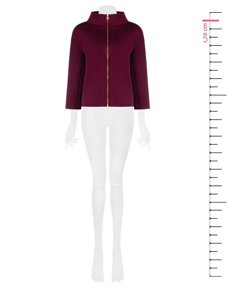 Capesjacket van neopreen Rinascimento