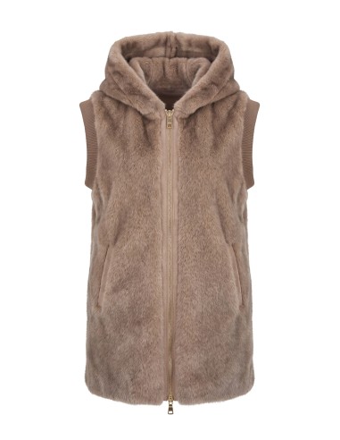 Mouwloze teddy-bontjas Liu Jo
