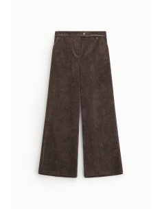 Dixie-broek met wijde pijpen van ribfluweel 2