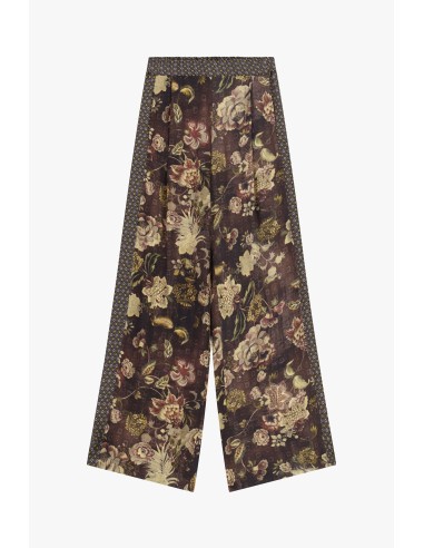 Dixie Palazzo-broek met bloemenprint en hoge taille