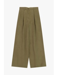 Dixie Palazzo-broek met hoge taille en plooien