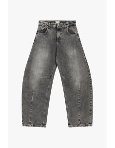 Dixie-jeans met balloon fit en vintage-effectwassing