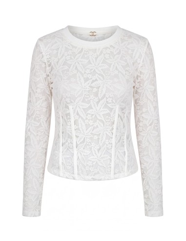 Liu Jo kanten trui met lurex