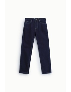 Rechte jeans met contrasterende stiksels Please 2