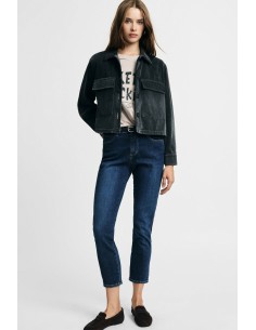 Rechte pijp-jeans met vijf zakken alstublieft