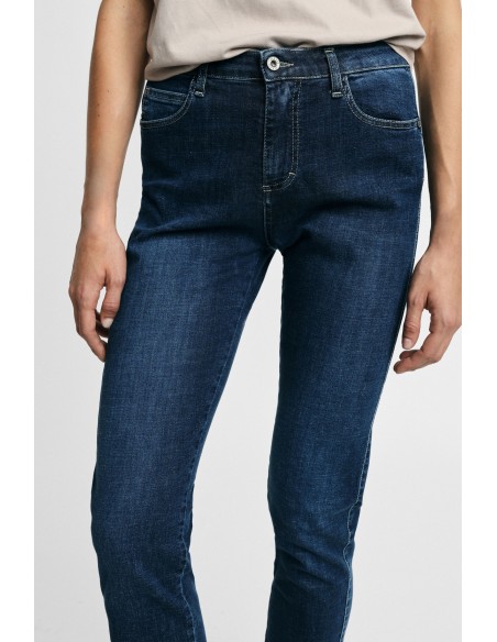 Rechte pijp-jeans met vijf zakken alstublieft
