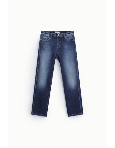 Rechte jeans met gewassen effect Please