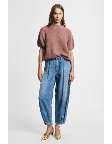 Ballonjeans met plooien en verstelbare zoom, alsjeblieft