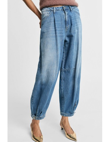 Ballonjeans met plooien en verstelbare zoom, alsjeblieft