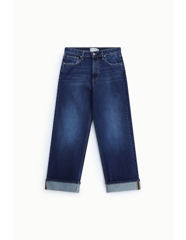 Jeans Ampi A Vita Alta Con Fondo Risvoltato Alstublieft