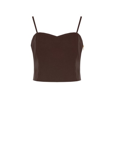 Bandeau-croptop van technische stof van Rinascimento
