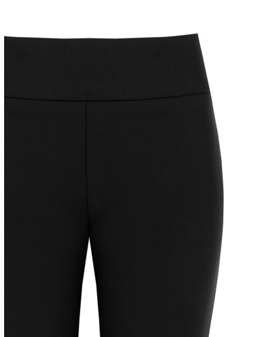 Uitlopende broek van scuba crêpe met tailleband van Rinascimento