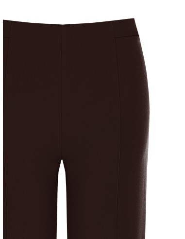 Palazzo-broek van scuba-crêpe met elastische taille Rinascimento