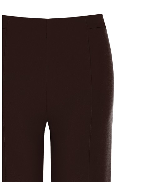 Palazzo-broek van scuba-crêpe met elastische taille Rinascimento