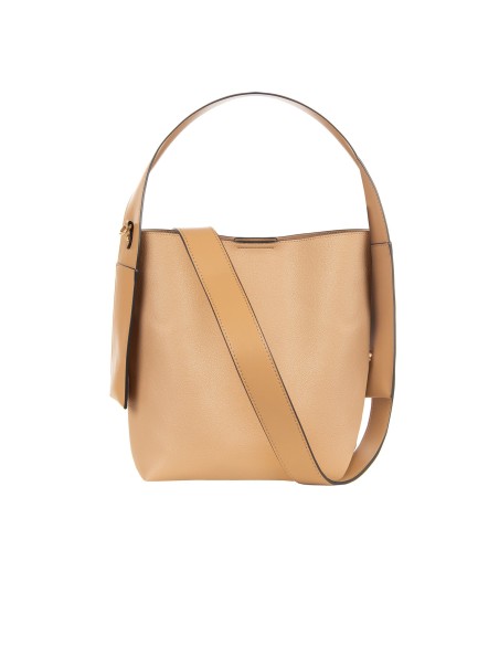 Maxi-handtas van imitatieleer met binnenpochette en afneembare schouderriem Rinascimento
