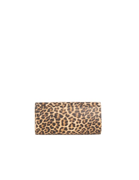 Glitterclutch met metalen detail en kettingschouderriem van Rinascimento