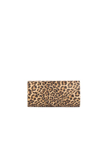 Glitterclutch met metalen detail en kettingschouderriem van Rinascimento