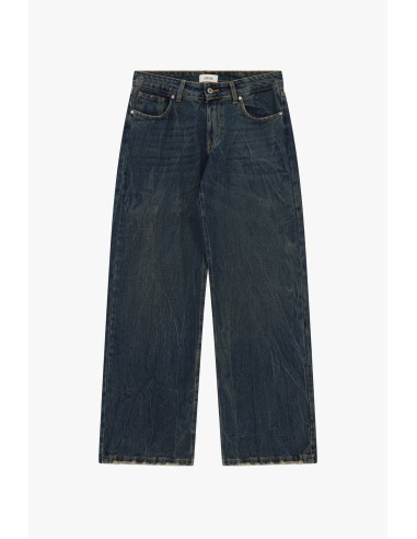 Jeans met wijde pijpen, vintage-effect, normale taille, Dixie