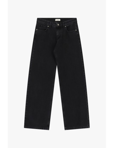 Dixie jeans met wijde pijpen en vijf zakken