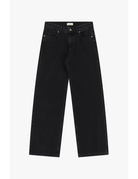 Dixie jeans met wijde pijpen en vijf zakken