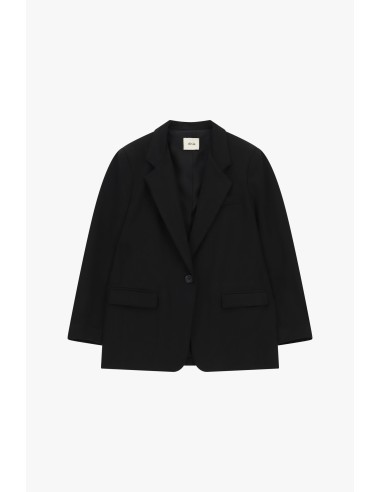 Blazer met bedrukte sjaal en franjes aan de zijkanten Dixie