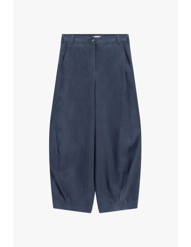 Dixie wijde cropped broek met plooien aan de voorkant