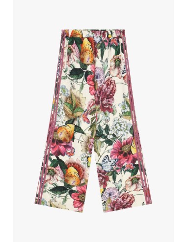 Dixie Palazzo-broek met bloemenprint en elastische taille