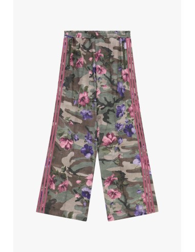Dixie Palazzo-broek met bloemen- en camouflageprint