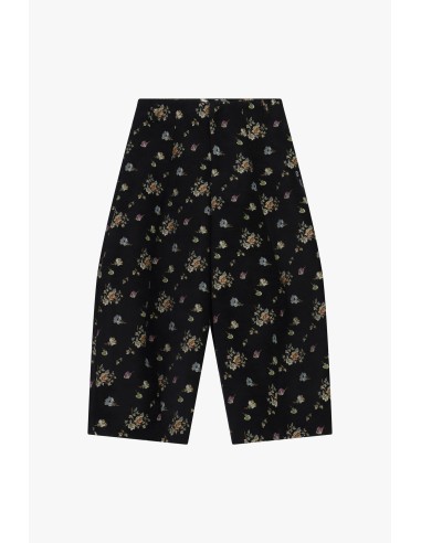 Wijde palazzobroek met hoge taille en bloemenprint Please