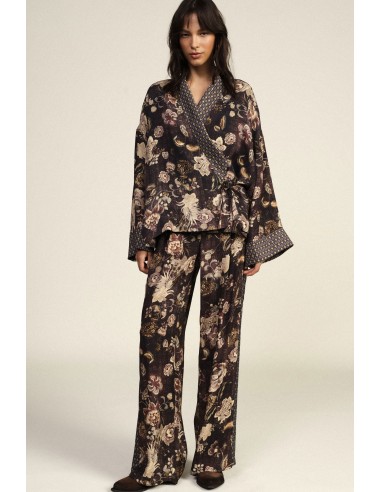 Dixie Palazzo-broek met bloemenprint en wijde pijpen