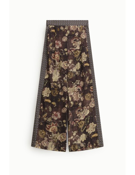 Dixie Palazzo-broek met bloemenprint en wijde pijpen