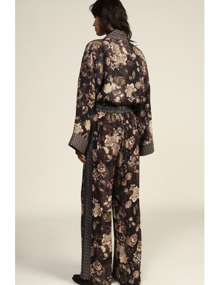 Dixie Palazzo-broek met bloemenprint en wijde pijpen