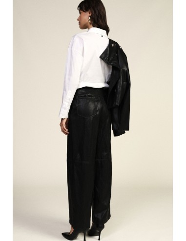 Dixie Palazzo-broek met hoge taille en wijde pijpen