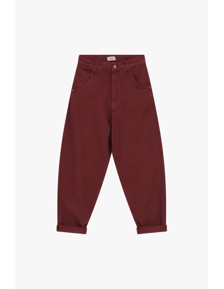 Chino-fit broek met omslag aan de enkel Dixie