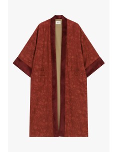 Jacquard dusterjas met wijde mouwen Dixie 2