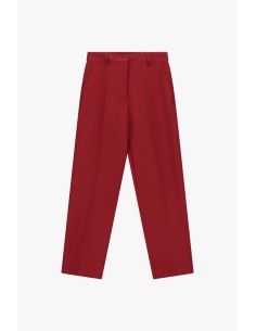 Klassieke pantalon met normale taille en plooien, alstublieft 2
