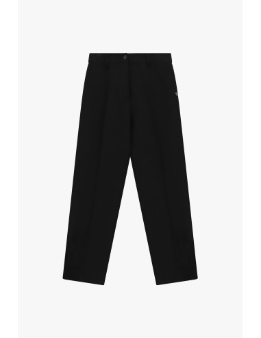 Klassieke pantalon met normale taille en plooien, alstublieft