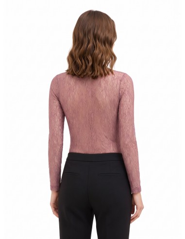 Nauwsluitende kanten body met ronde halslijn van Rinascimento